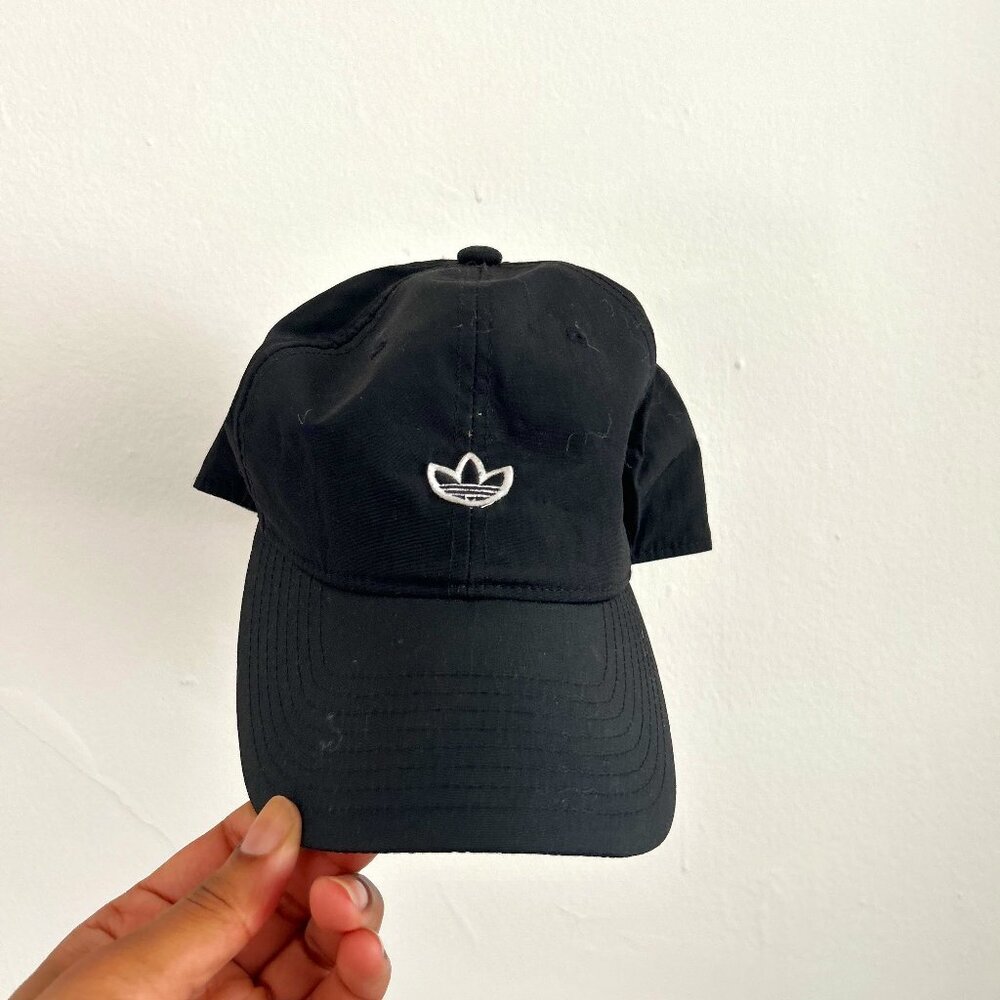 Adidas Black Adjustable Cap/Hat One Size Fits Most